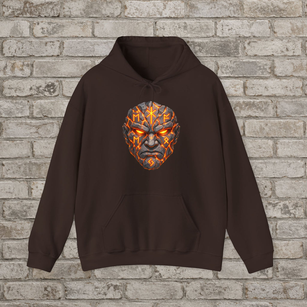 Stone Spirit Rune Anime Hoodie