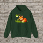 Sleeping Fox Anime Nature Hoodie