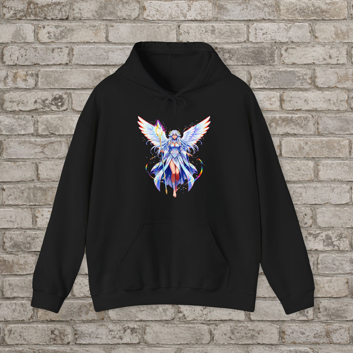 Lyria Solara Celestial Guardian Anime Hoodie