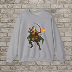 Elf Flame Archer: Anime Fantasy Sweatshirt