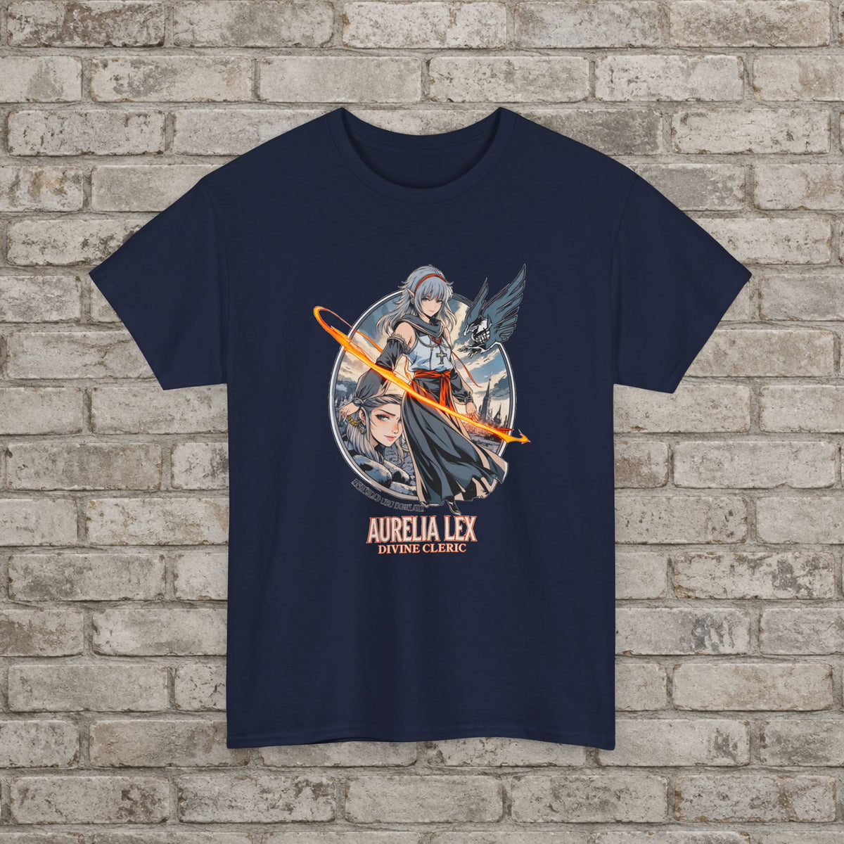 Aurelia Lex: Divine Cleric Anime T-Shirt