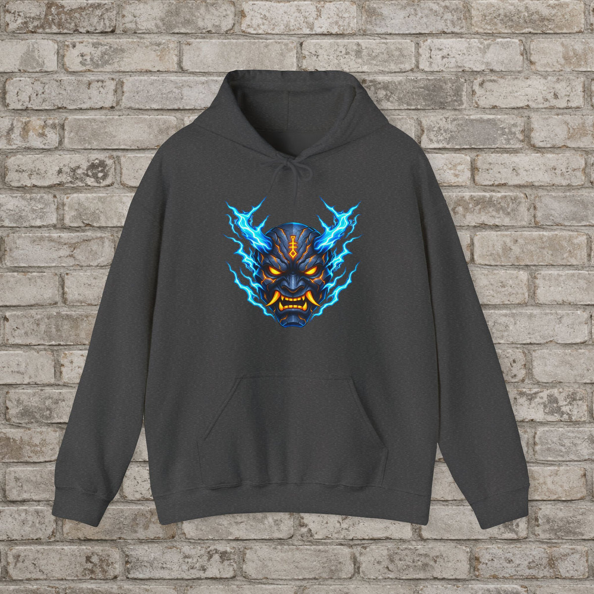Thunder Spirit Oni Anime Hoodie