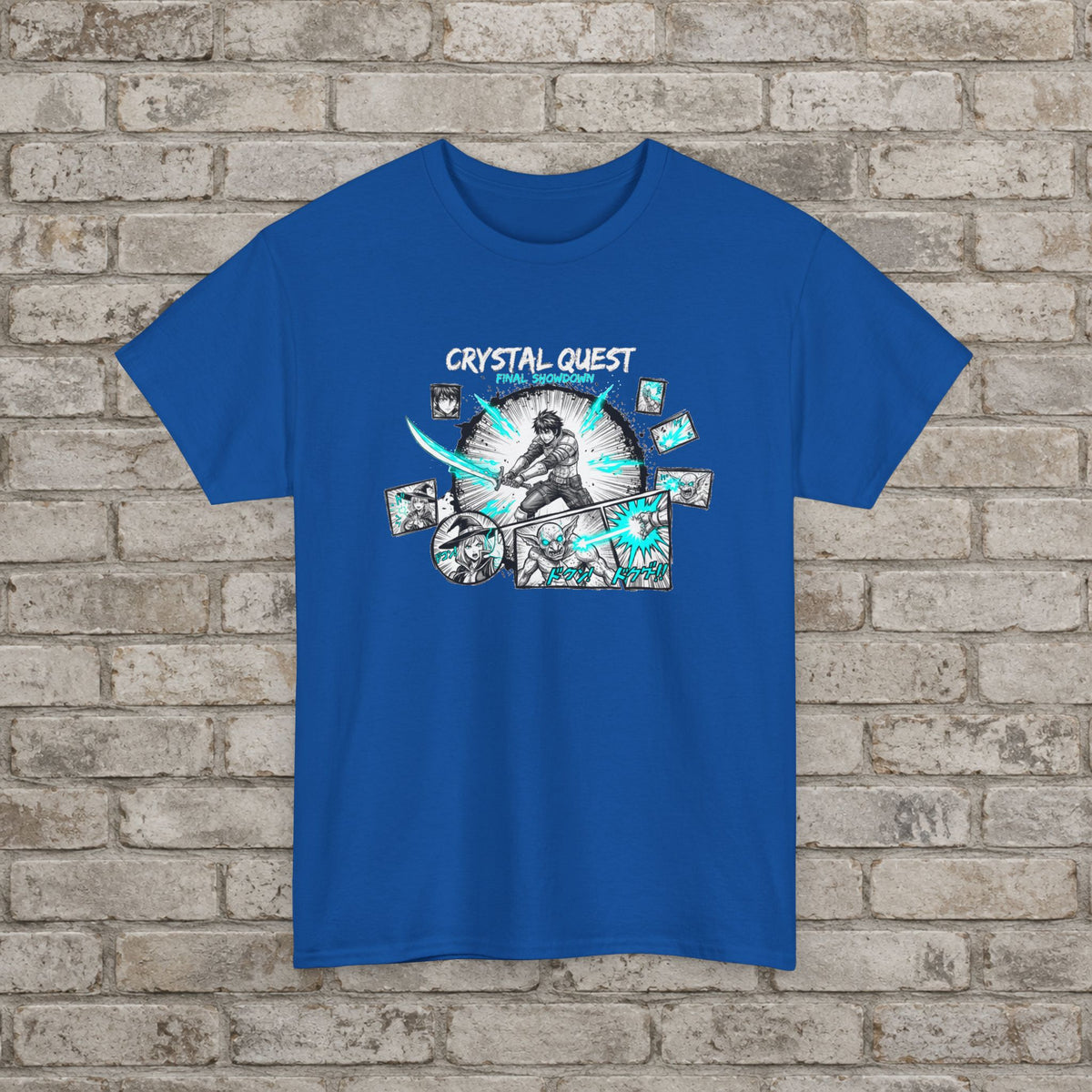 Crystal Quest Anime RPG T-Shirt