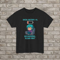 Anime Social Battery Introvert T-Shirt