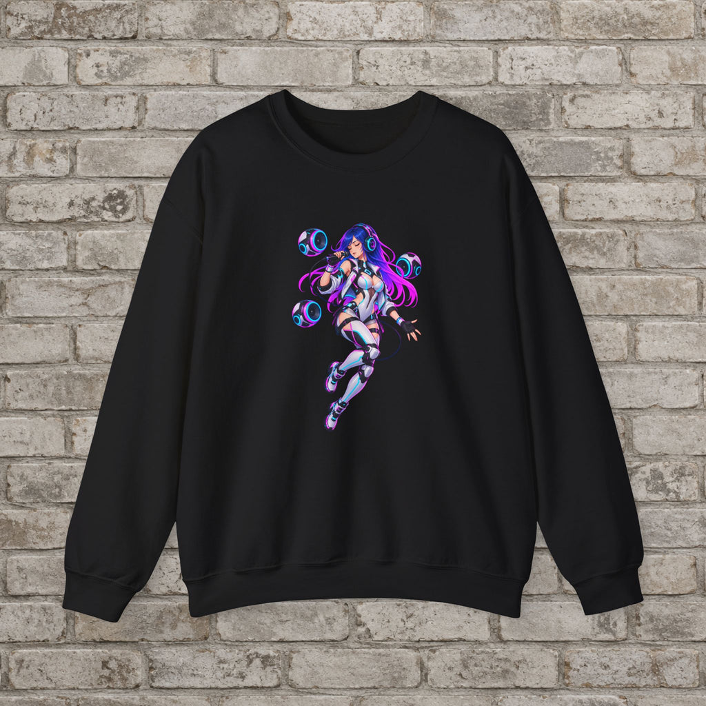 Cyberpunk Siren Anime Sweatshirt
