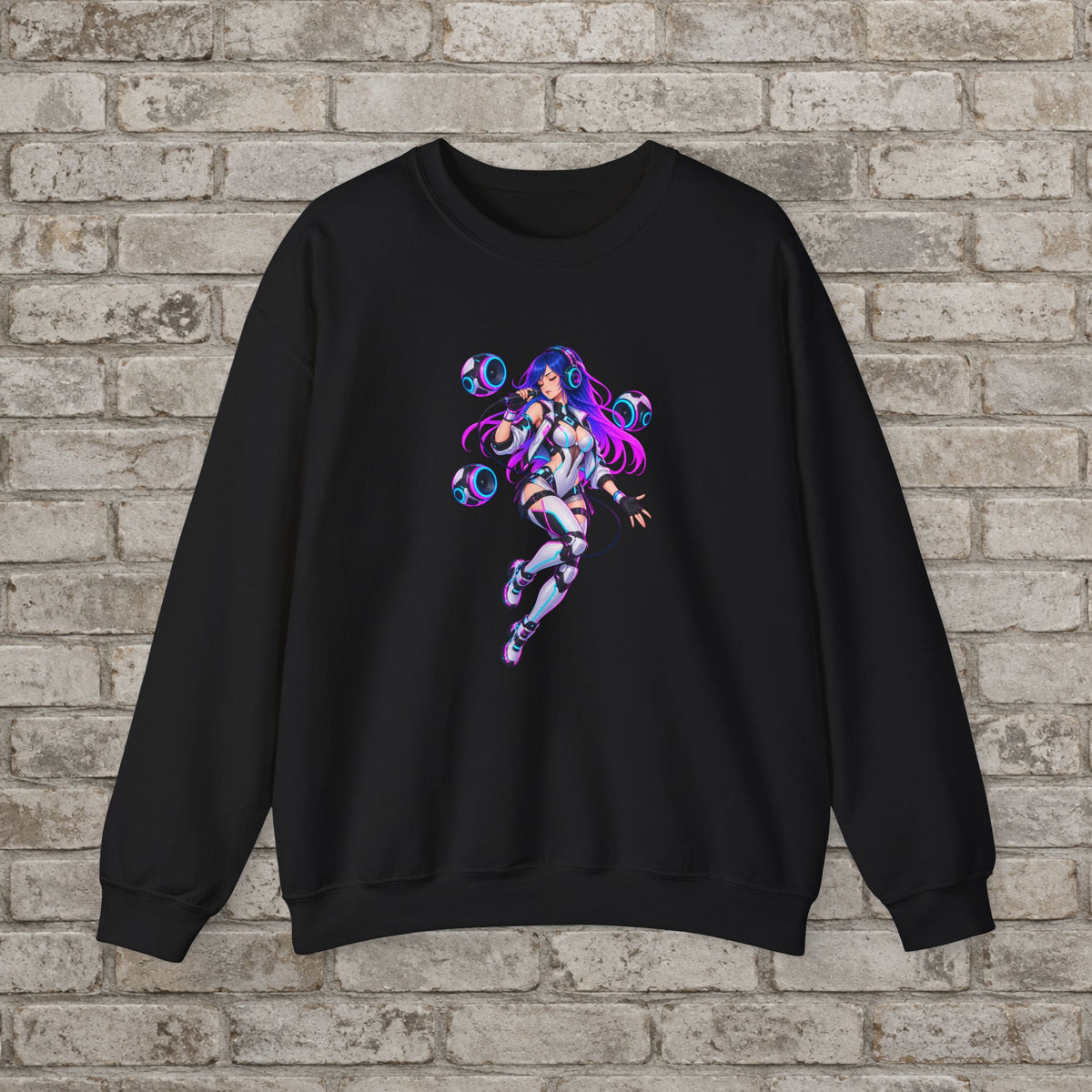 Cyberpunk Siren Anime Sweatshirt