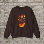 Ember Mage: Anime Fantasy Sweatshirt