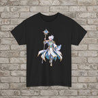 Kael Emberlight Anime T-Shirt Arcane Fantasy Mage Graphic Tee