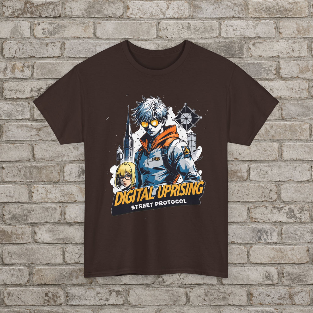 Digital Uprising Anime T-Shirt
