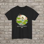 Enlightenment Lotus Spirit Anime Graphic T-Shirt