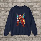Cyber Santa: Mecha Christmas Anime Sweatshirt