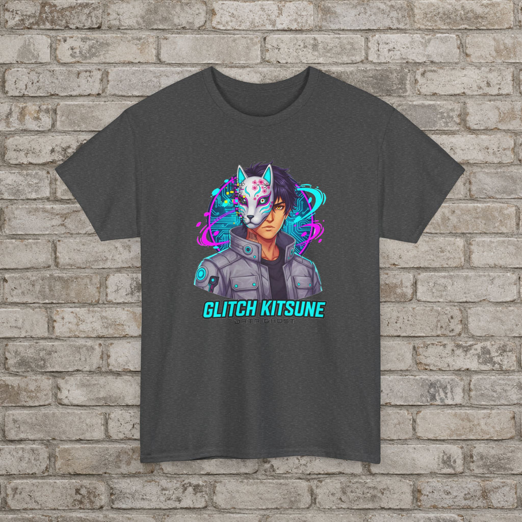 Glitch Kitsune Anime T-Shirt