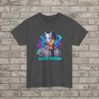 Glitch Kitsune Anime T-Shirt