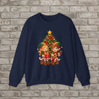 Christmas Elf Duo Anime Sweatshirt