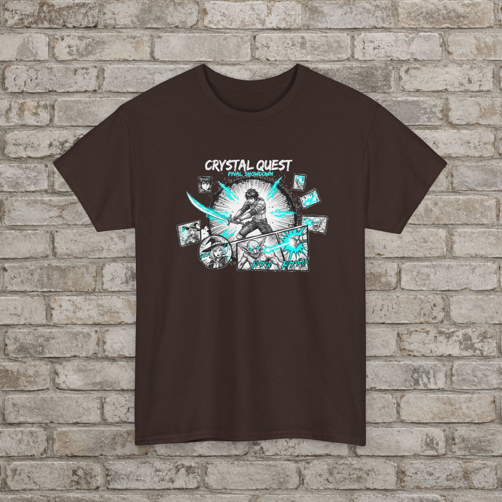 Crystal Quest Anime RPG T-Shirt