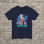 Glitch Kitsune Anime T-Shirt