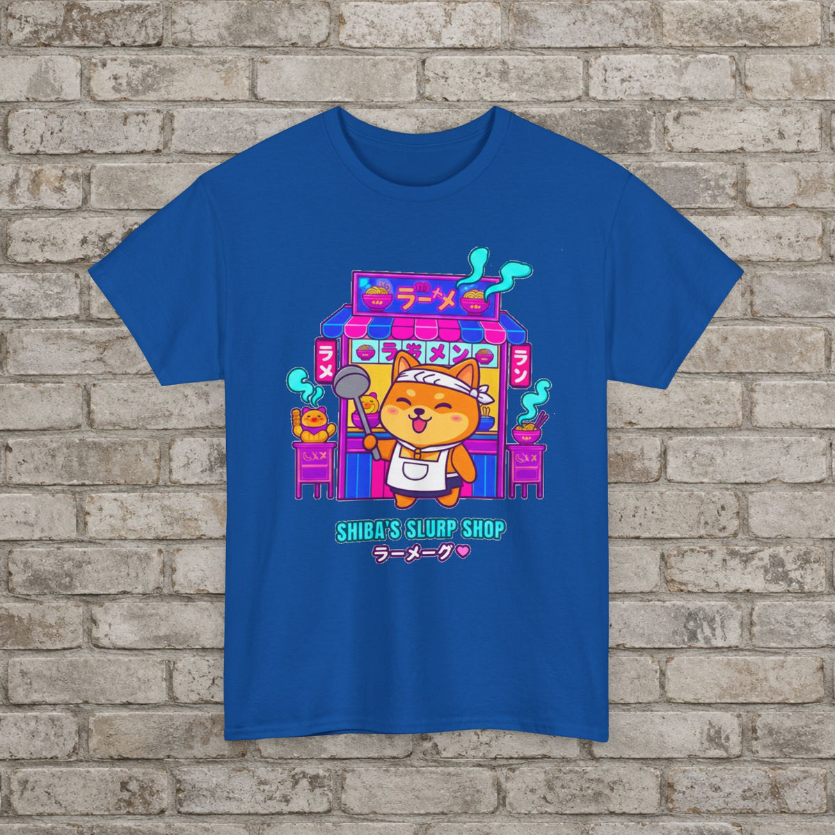Shiba's Slurp Shop Anime T-Shirt