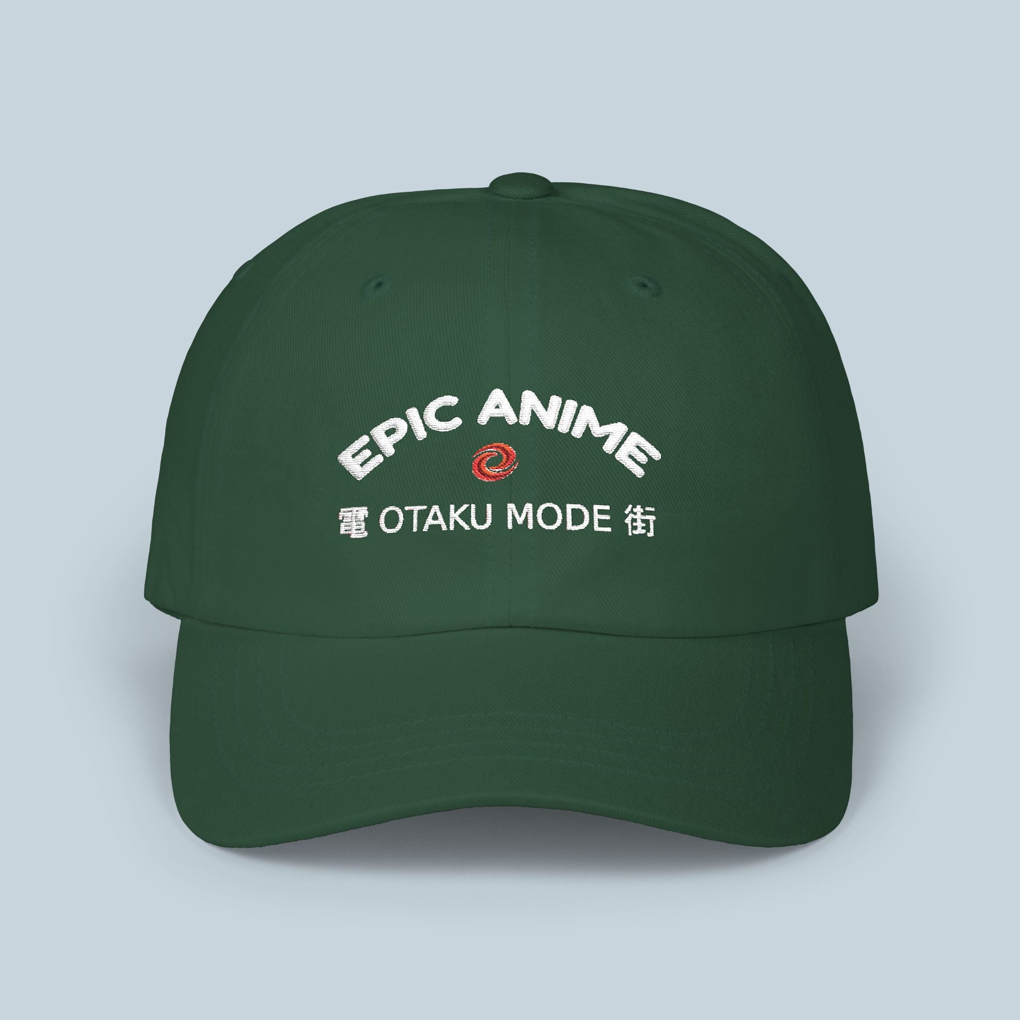 Epic Anime Otaku Mode Dad Hat Japanese Streetwear Cap Embroidered Techwear Aesthetic Gift for Anime Fans and Collectors