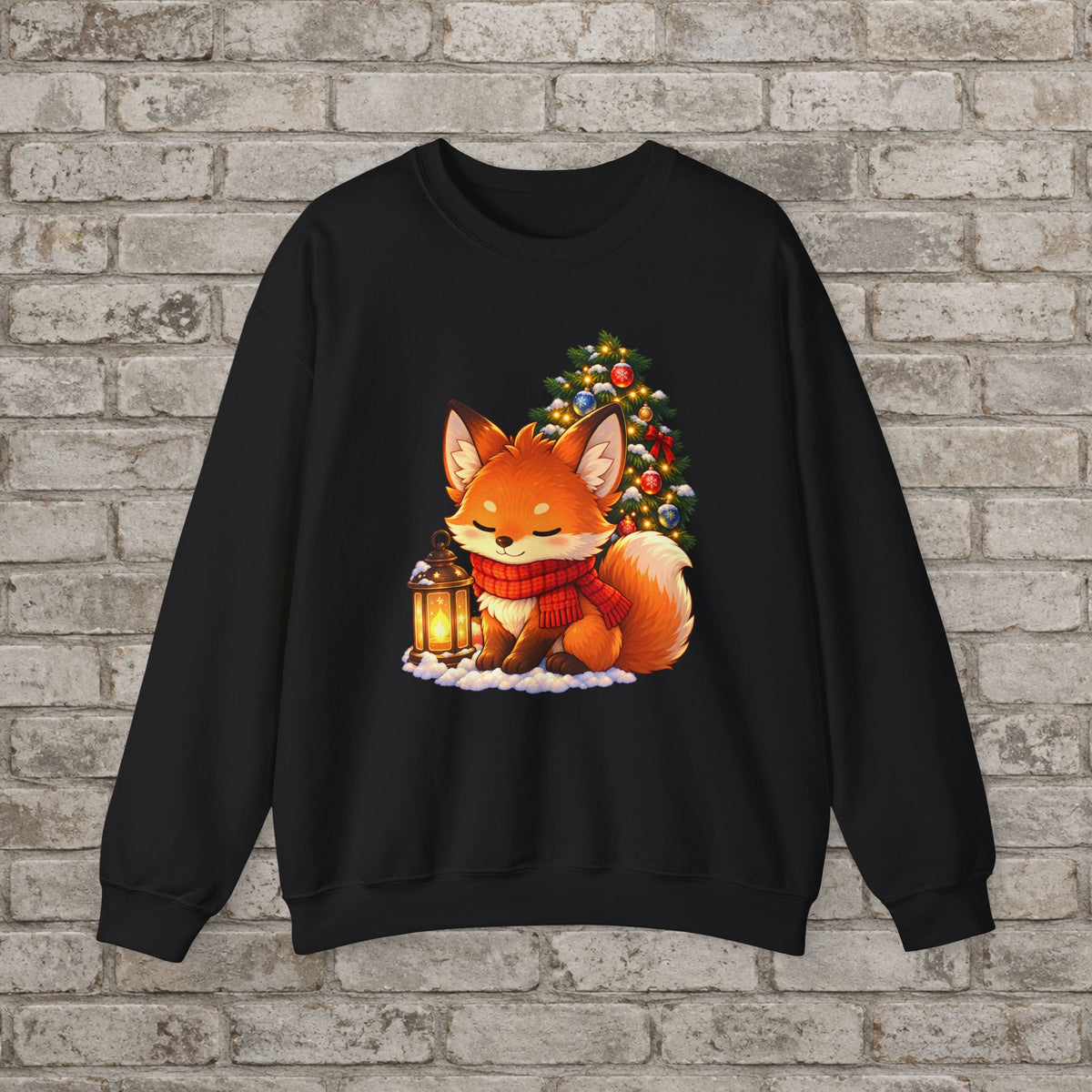 Cozy Christmas Fox Sweatshirt