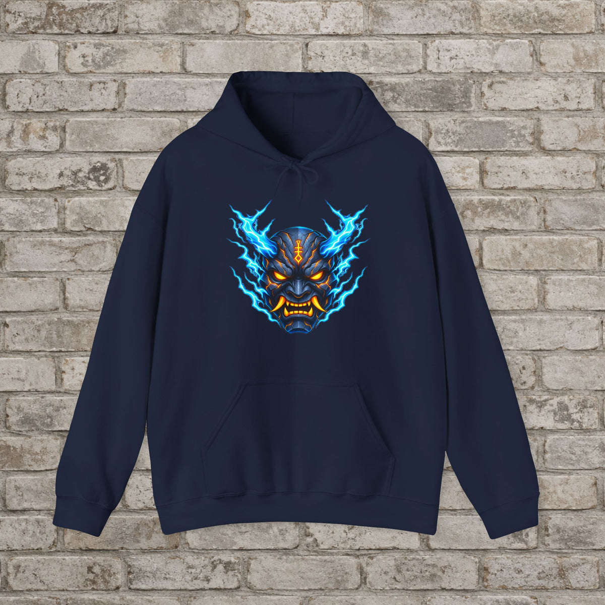 Thunder Spirit Oni Anime Hoodie