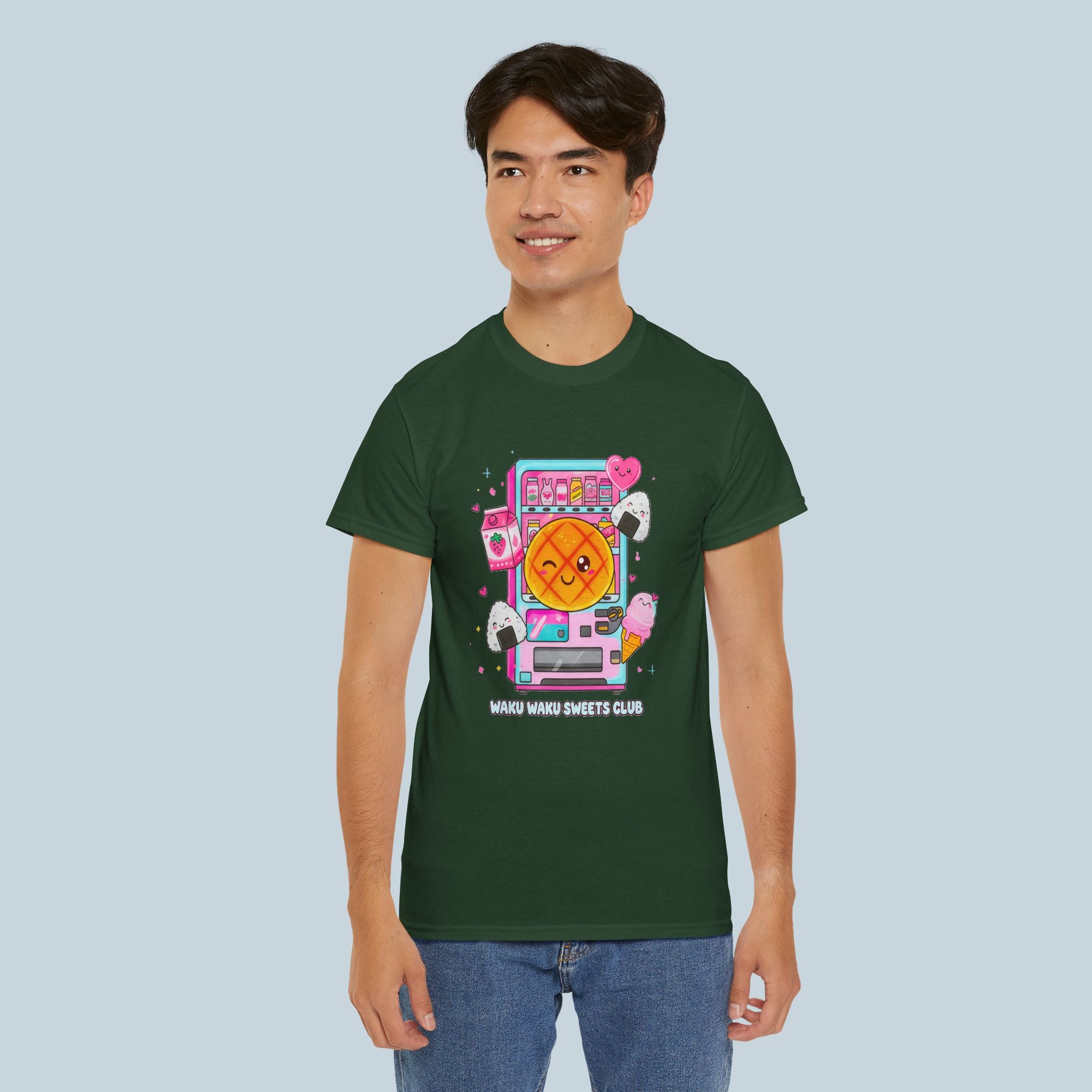 Waku Waku Sweets Club Kawaii Vending Machine T-Shirt