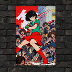 ZOMBA Squad Schoolgirl Poster