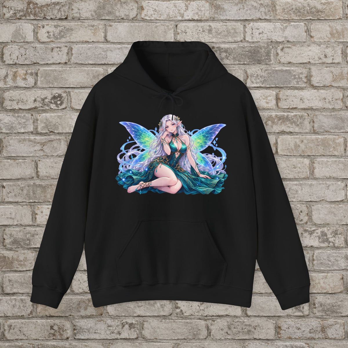 Aurelyn Starlight Fae Anime Hoodie
