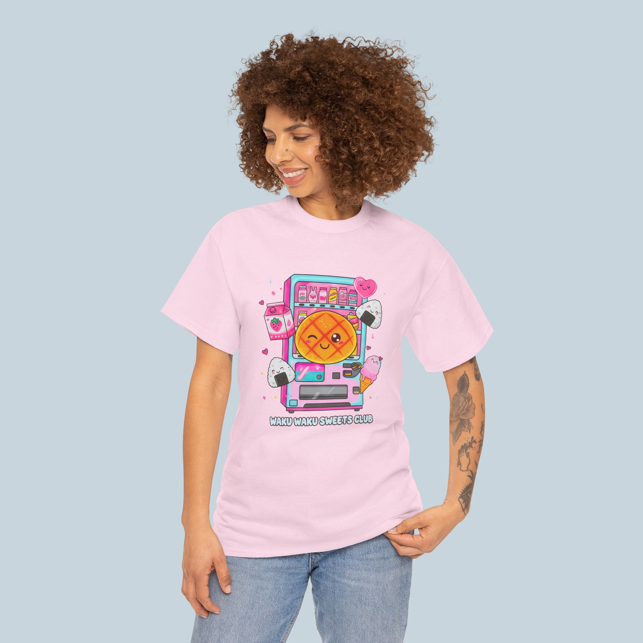 Waku Waku Sweets Club Kawaii Vending Machine T-Shirt