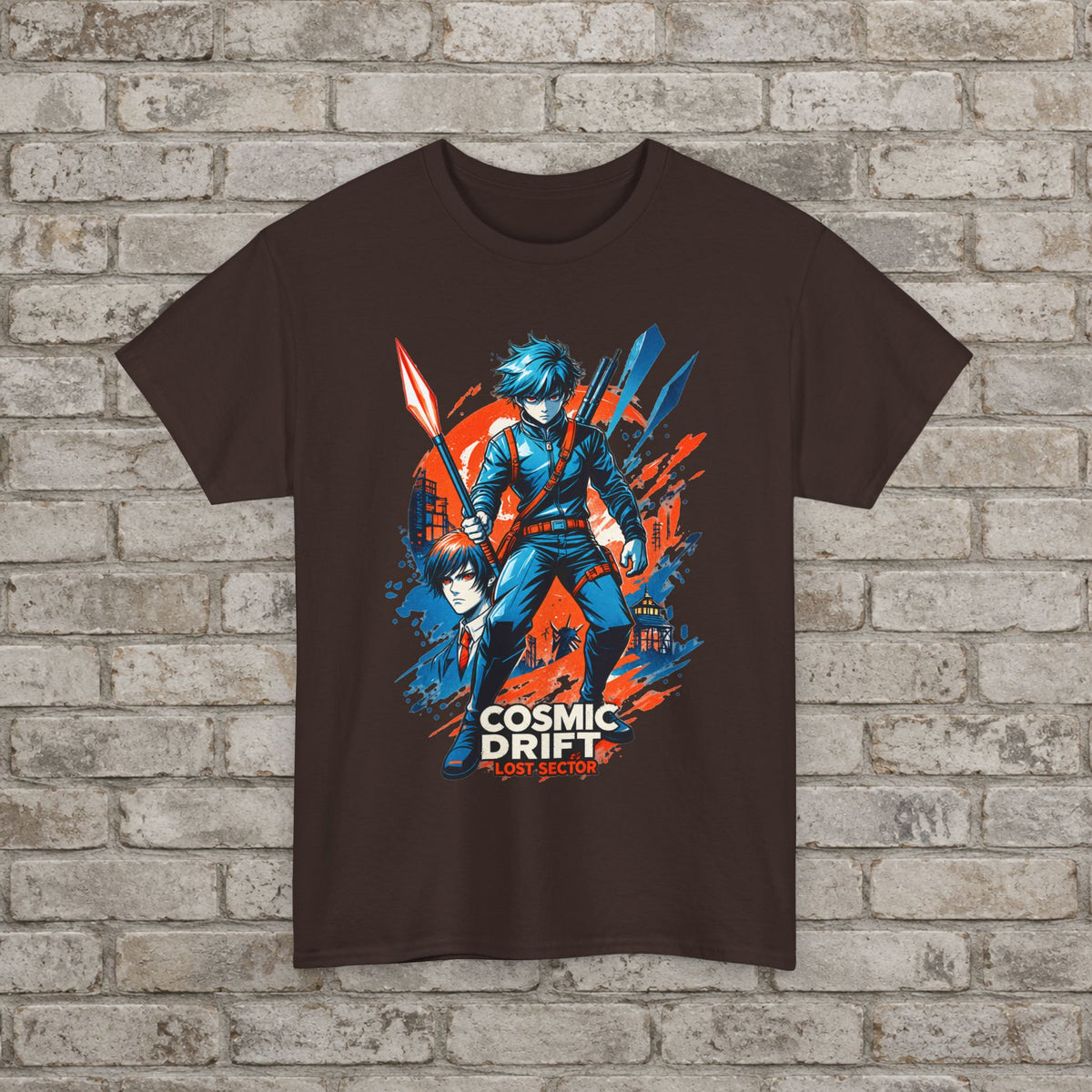 Cosmic Drift Anime T-Shirt