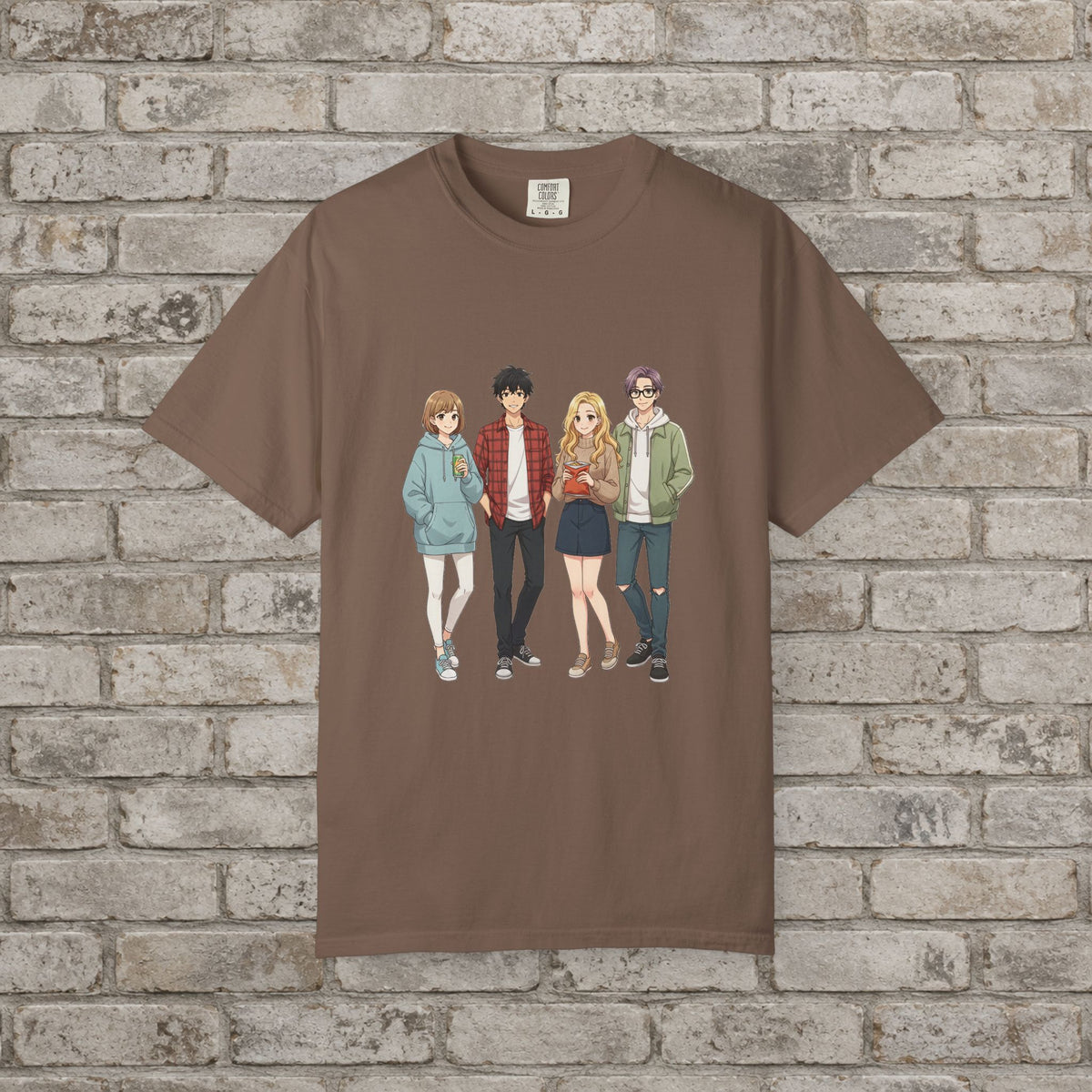City Friends Anime T-Shirt