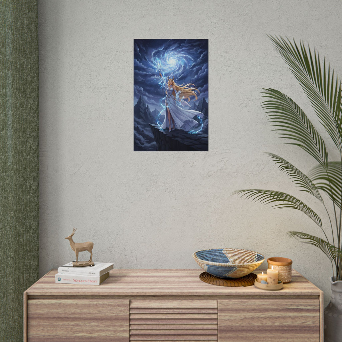 Elowyn Starlight Anime Fantasy Poster