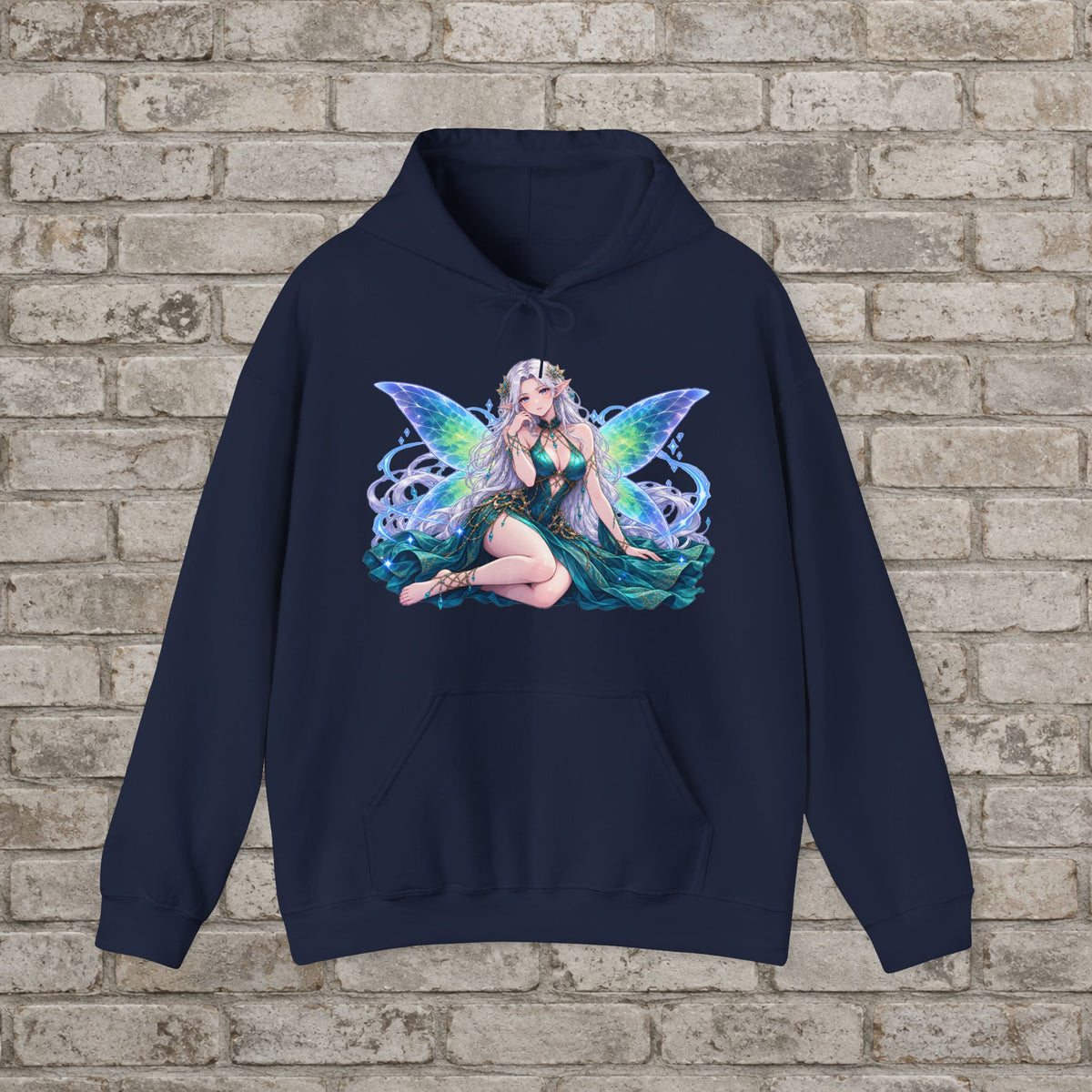 Aurelyn Starlight Fae Anime Hoodie