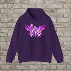 Nyxa Auralight Winged Sorceress Anime Hoodie