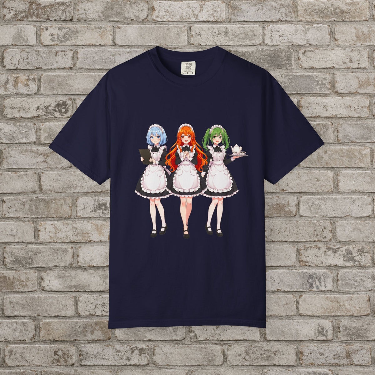 Maid Café Trio Anime T-Shirt