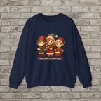 Christmas Elf Trio Band Sweatshirt