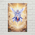 Lyria Solara Golden Ascension Poster