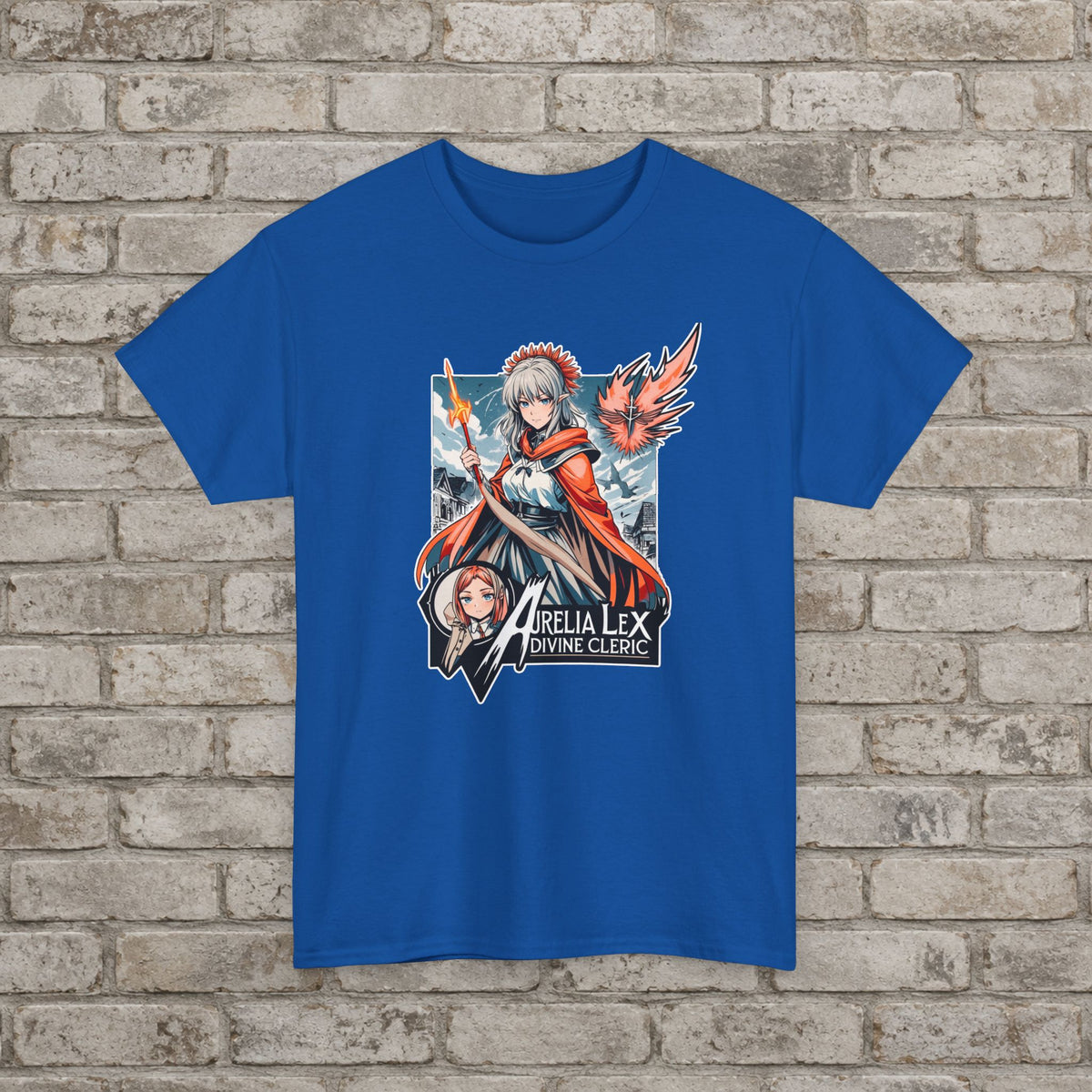 Aurelia Lex Divine Cleric Anime T-Shirt