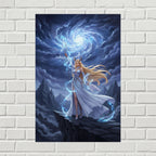 Elowyn Starlight Anime Fantasy Poster