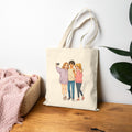 Anime Cute Friends Tote Bag
