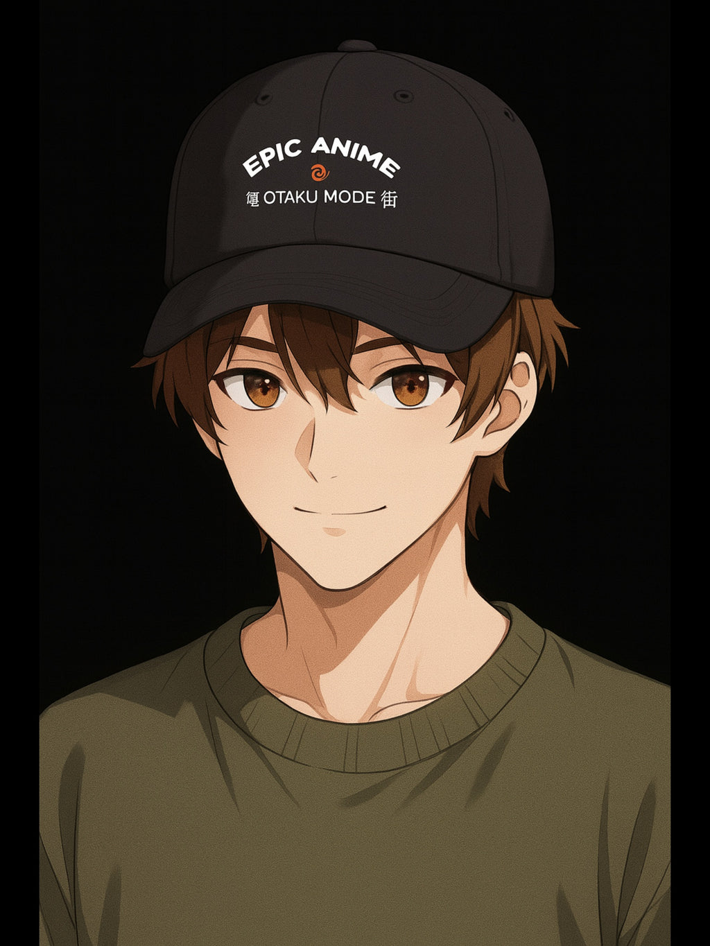 Epic Anime Otaku Mode Dad Hat Japanese Streetwear Cap Embroidered Techwear Aesthetic Gift for Anime Fans and Collectors