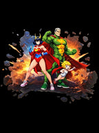 Hyperforce 3000 Anime T Shirt Cosmic Hero Team Art Tee Special Edition Streetwear