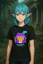 Shiba Ramen Anime T Shirt Cute Japanese Food Dog Graphic Tee Kawaii Anime Streetwear Gamer Shirt Unisex