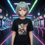 Anime Divine Cleric T Shirt Aurelia Lex Celestial Warrior Fantasy Streetwear Gift