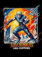 Celestial Anime Hero T Shirt Cosmic Power Warrior Sci Fi Streetwear