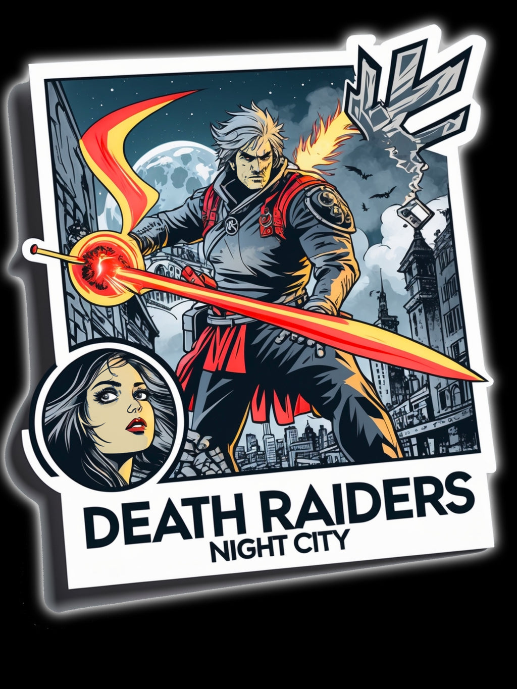 Death Raiders Anime T Shirt  Raider Streetwear Graphic Tee