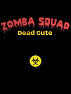 ZOMBA SQUAD Embroidered T-Shirt , Biohazard Sleeve Patch  Unisex Tee