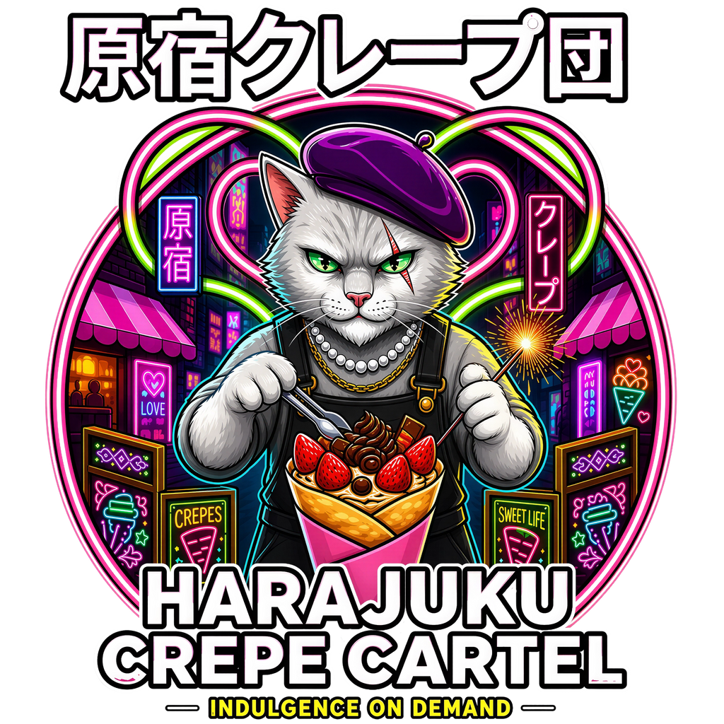 Harajuku Crepe Cartel T-Shirt