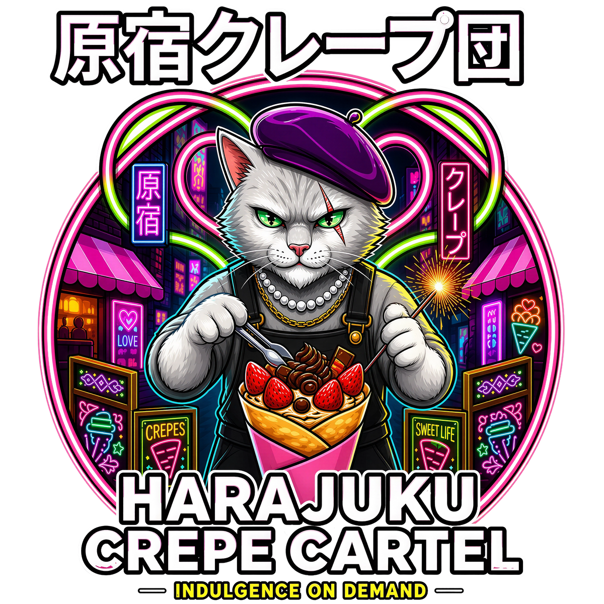 Harajuku Crepe Cartel T-Shirt