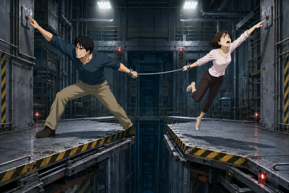 The Last Player: "Unchosen Partners" Anime Survival Thriller Poster