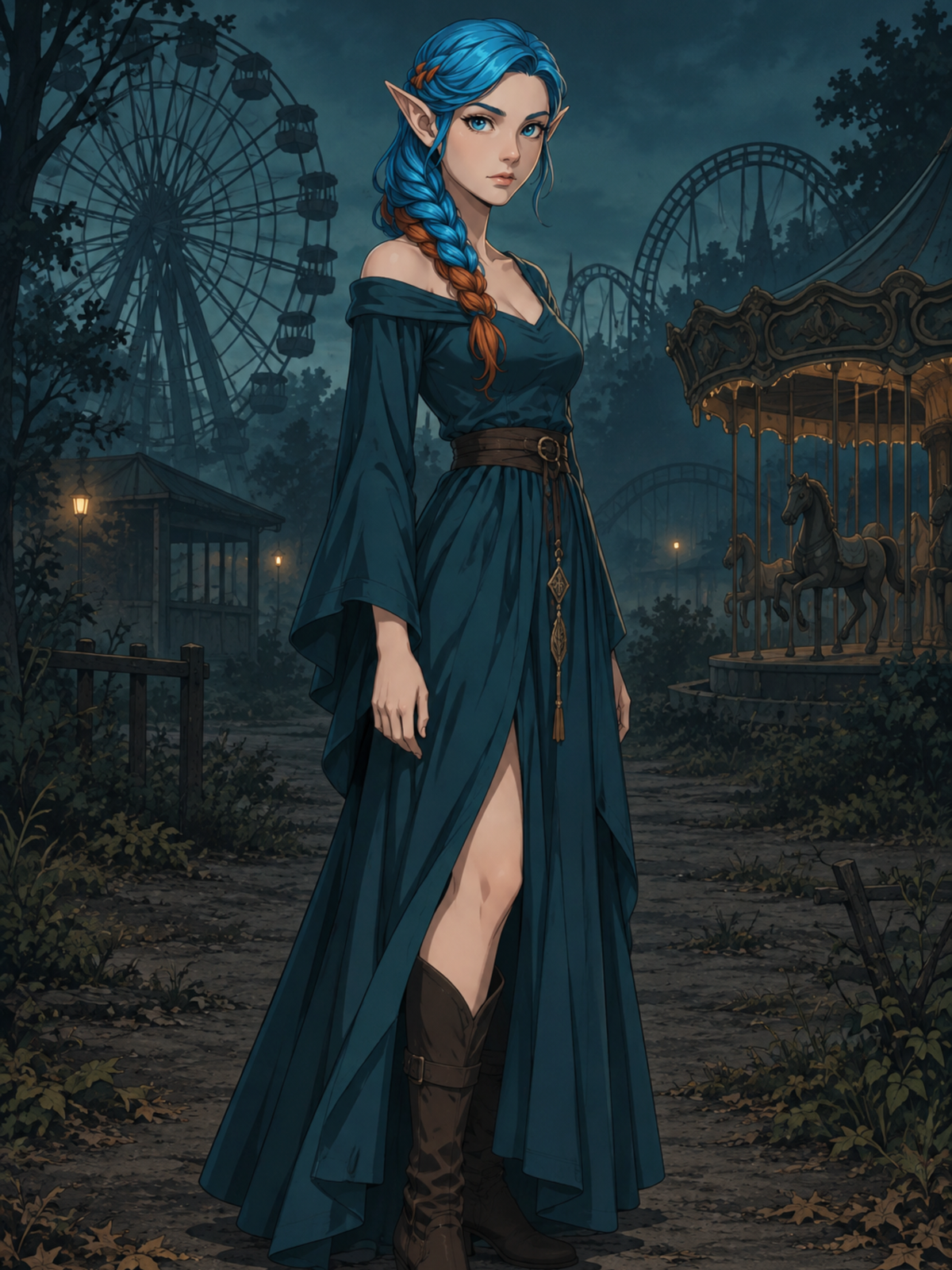 Fae Encounter Carnival Poster